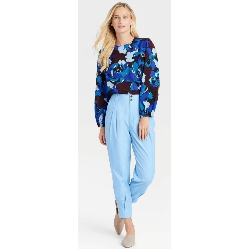 NEW Who What Wear Mid-Rise Ankle Length Trousers